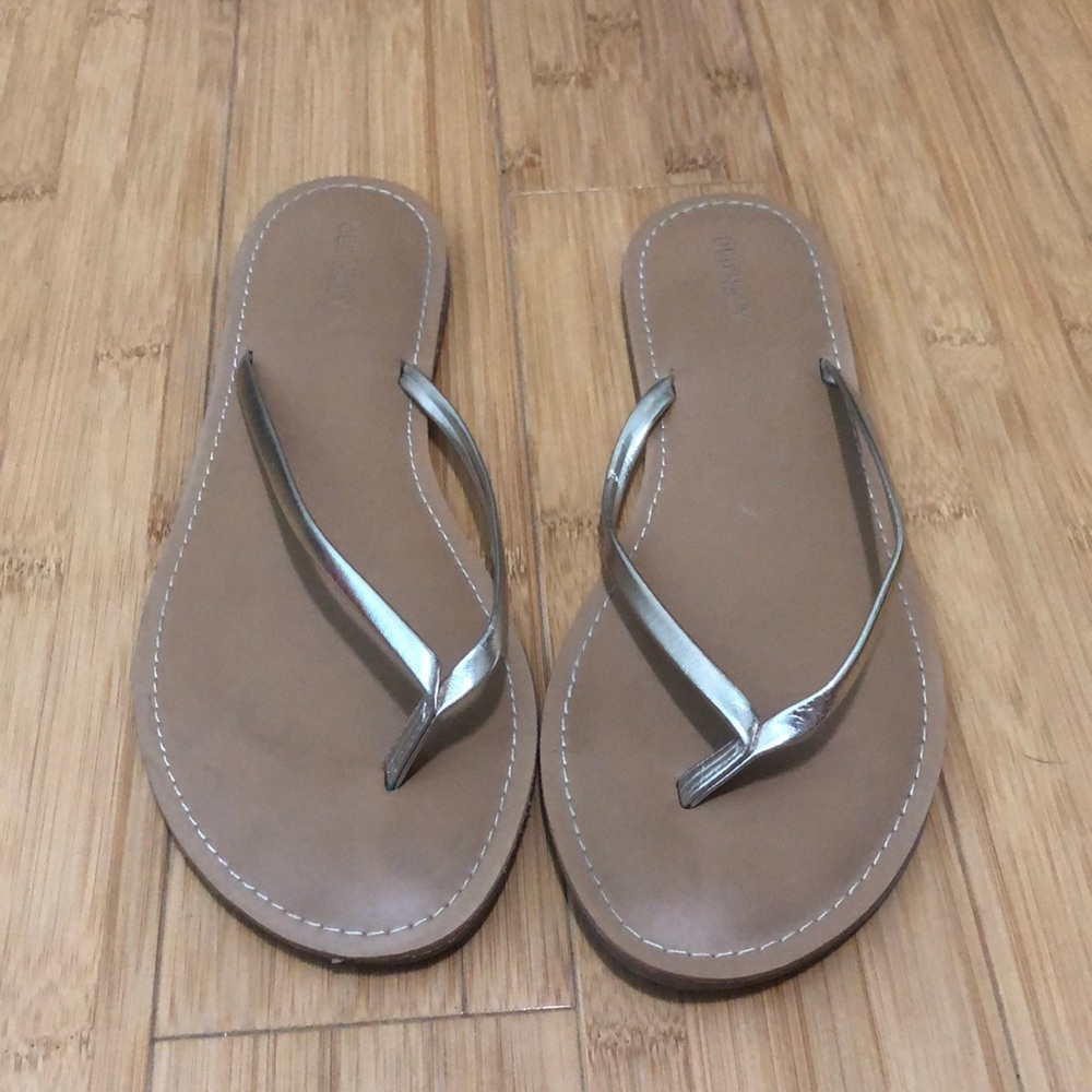 Faux-Leather Capri Sandals